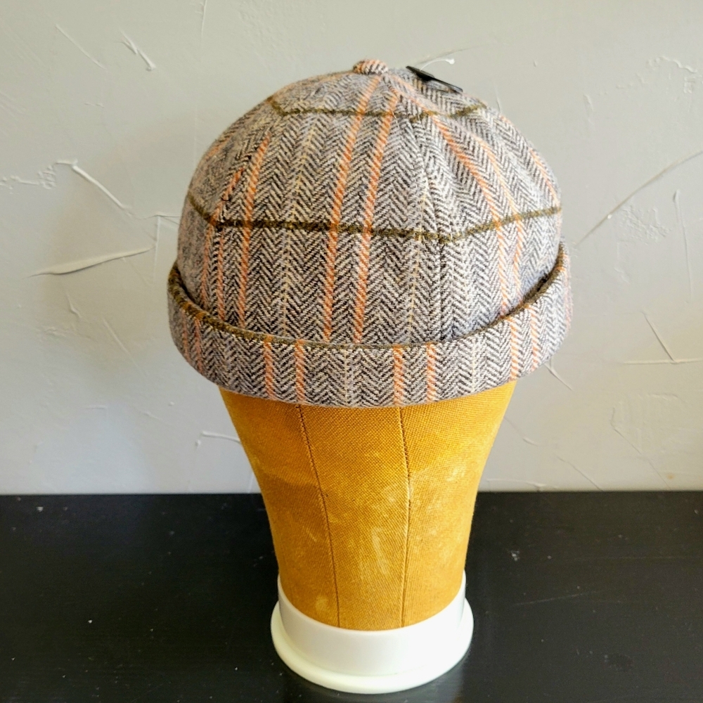 Epoch Plaid Rolled Cuff Fisherman Hat